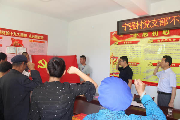 隴運集團(tuán)公司深入寧強村開展迎“七一” 幫扶主題實踐活動